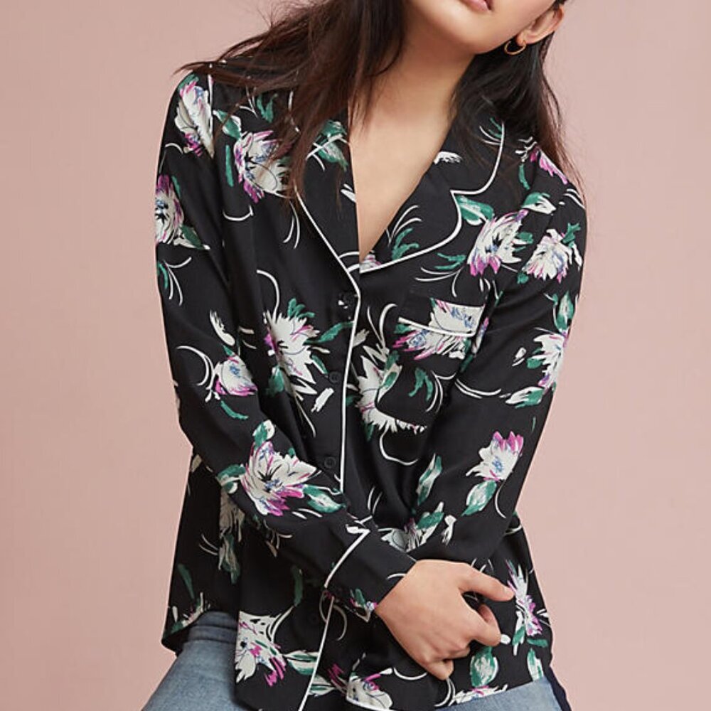 NWT Anthropologie Rayne Buttondown by ISLA MAUDE